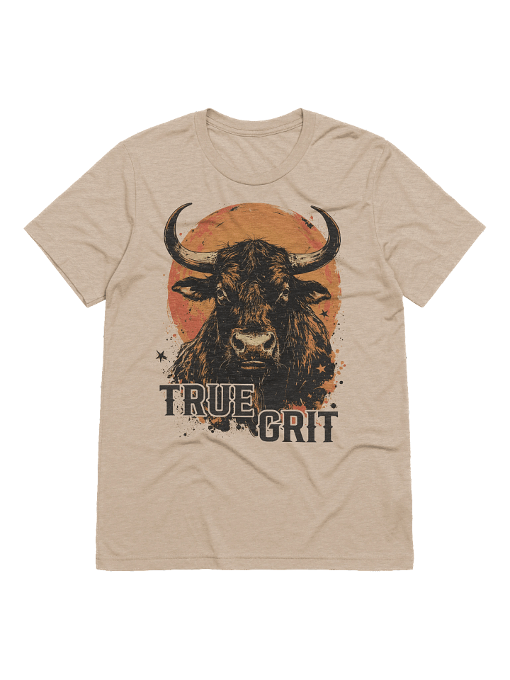 The "True Grit" Western Triblend T-shirt product image (2)