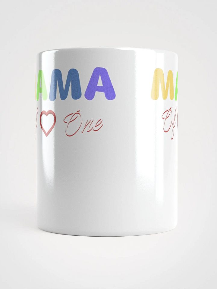 Mama of One - Loving Family Design White Mug product image (4)