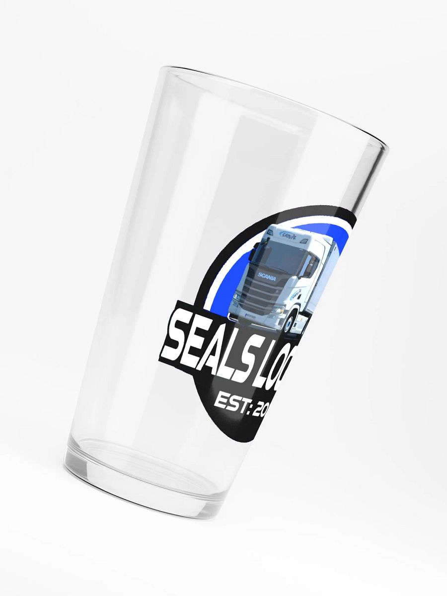 Seals Logistics Pint Glass product image (6)