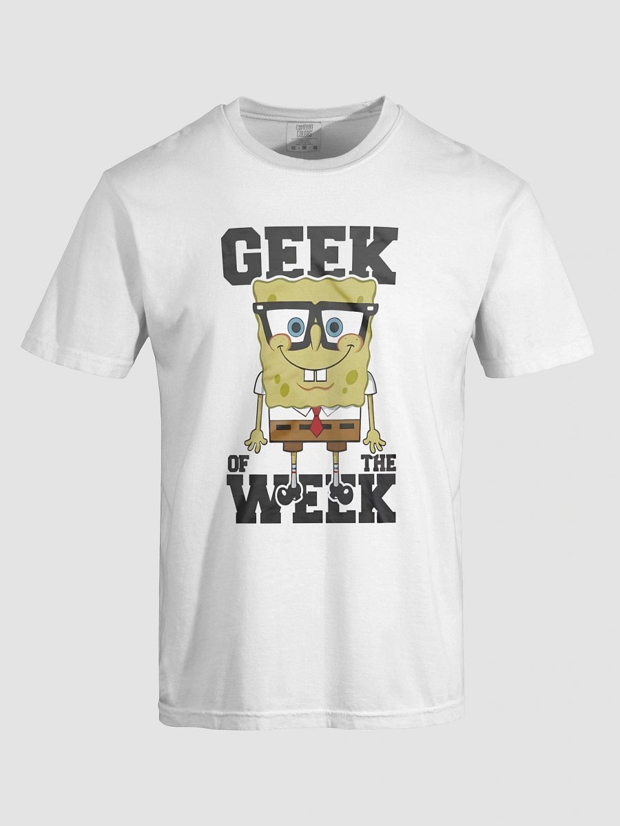 geek of the week spongebob shirt product image (17)