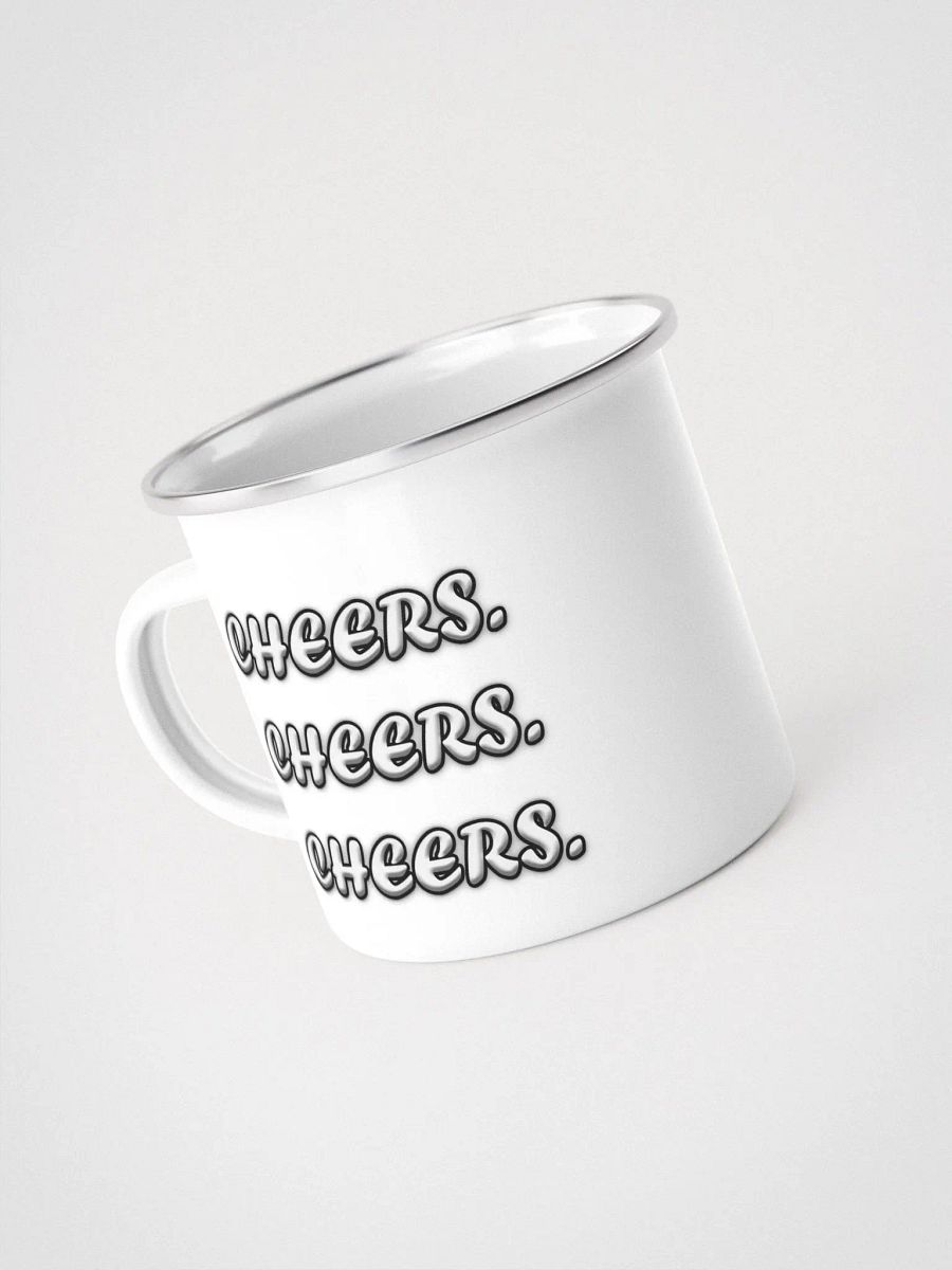 Cheers Enamel Mug product image (3)