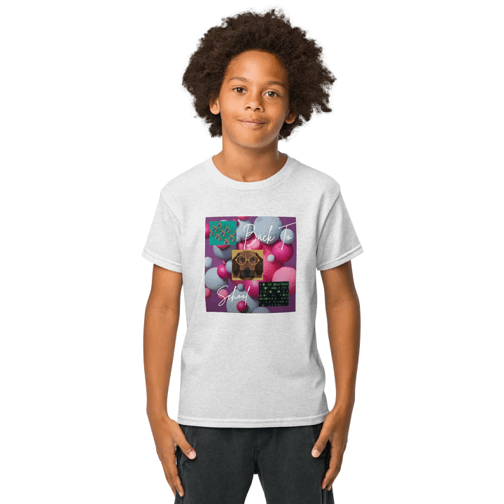 Playful Back To School Youth Tee product image (1)
