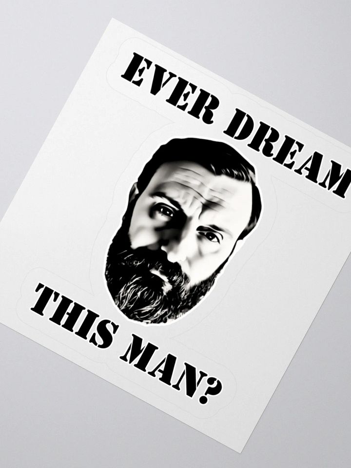 Jimmy Bunker Dream Man Kiss-Cut Sticker product image (5)