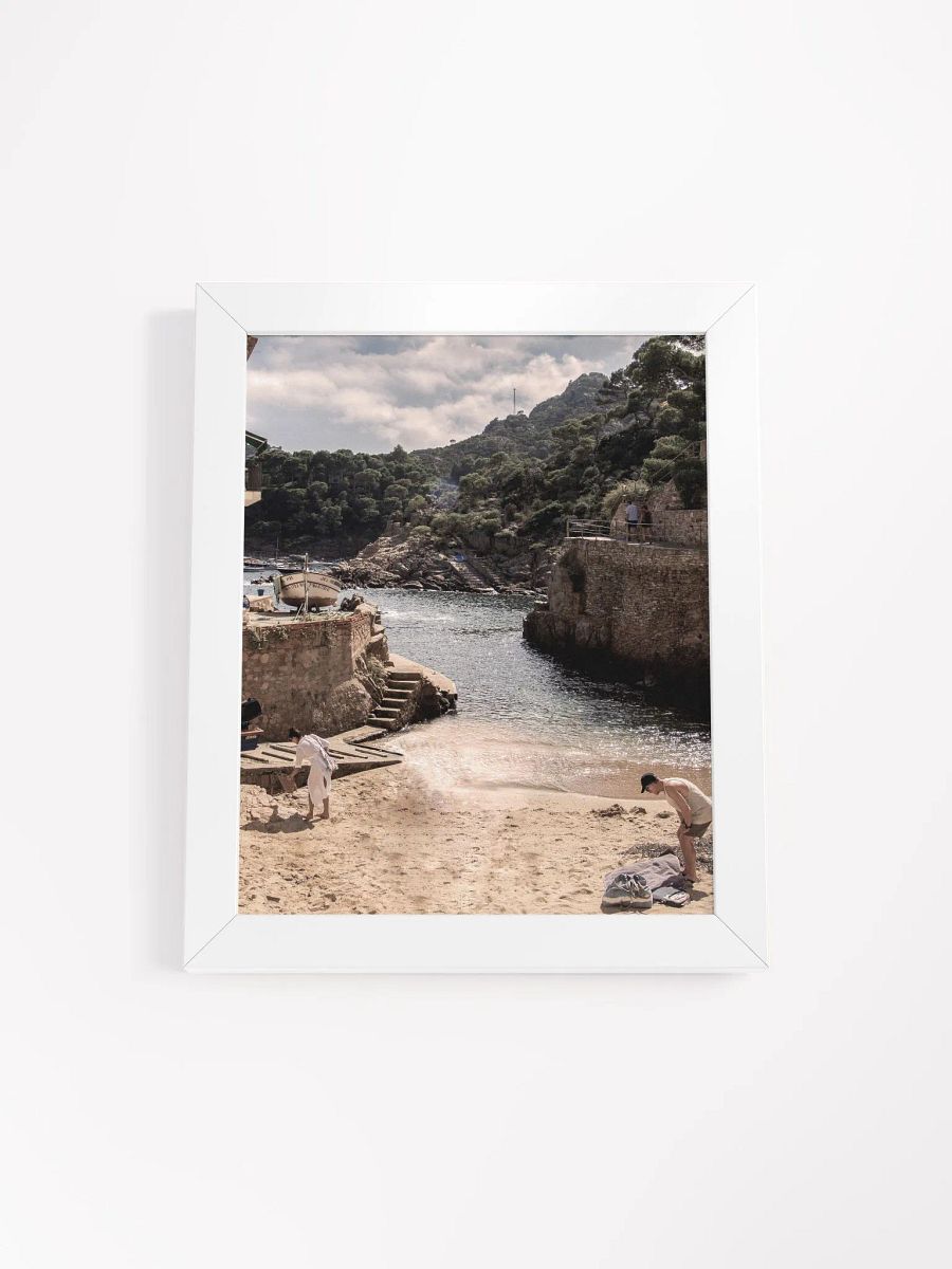 Costa Brava Cami de Ronda - Framed High-Quality Matte Poster product image (1)