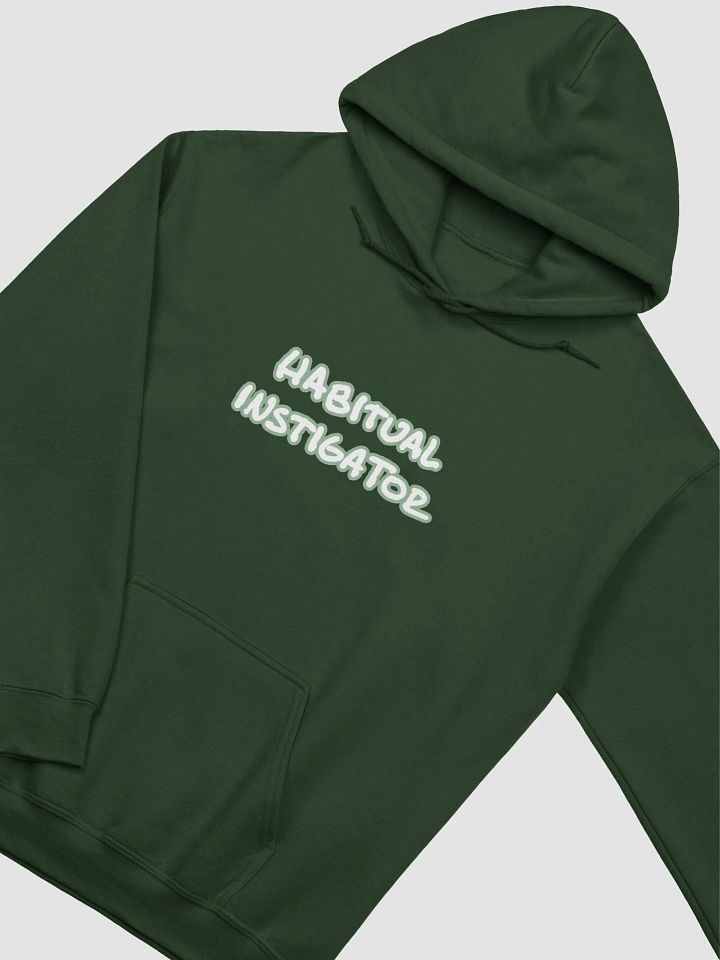 HABITUAL INSTIGATOR (lined design, #96B697) classic hoodie product image (1)