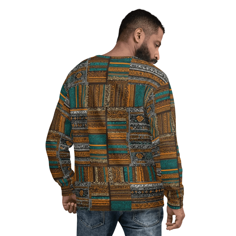 Tribal Ambassador Pattern | Recycled Unisex Sweatshirt product image (2)