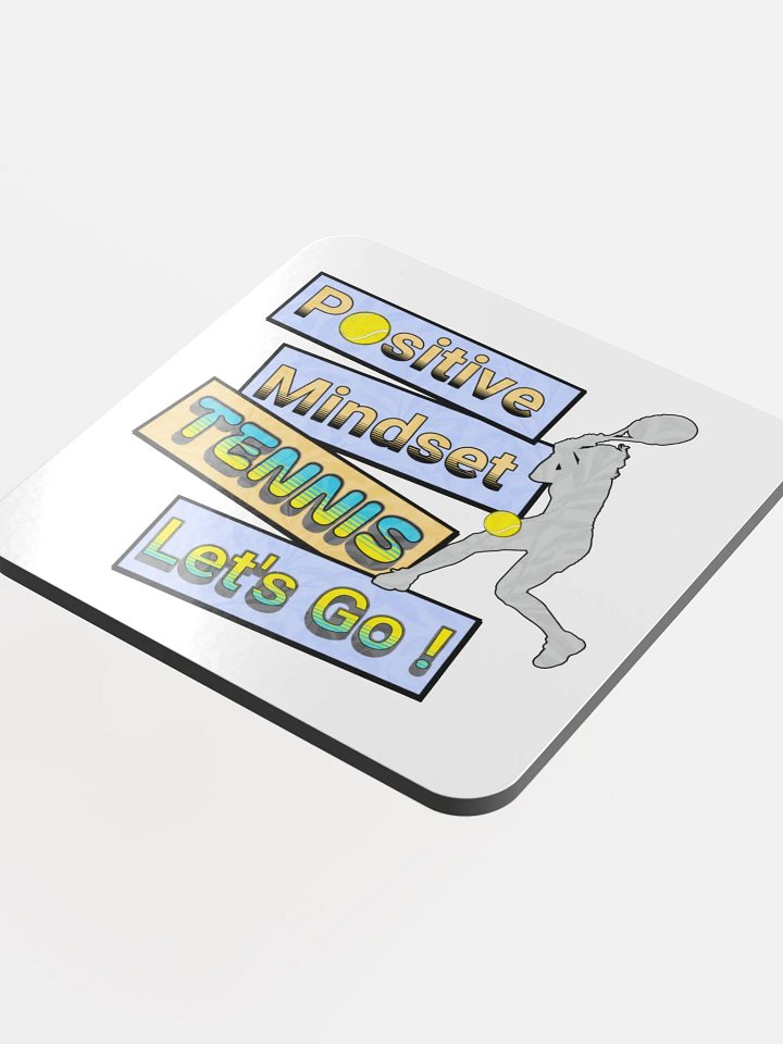Positive Mindset Tennis Coaster Set product image (1)