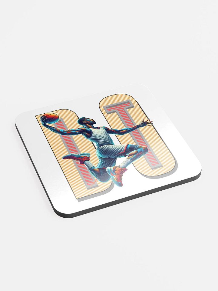 Do It Basketball Airborne Dunk Cork Coaster product image (2)