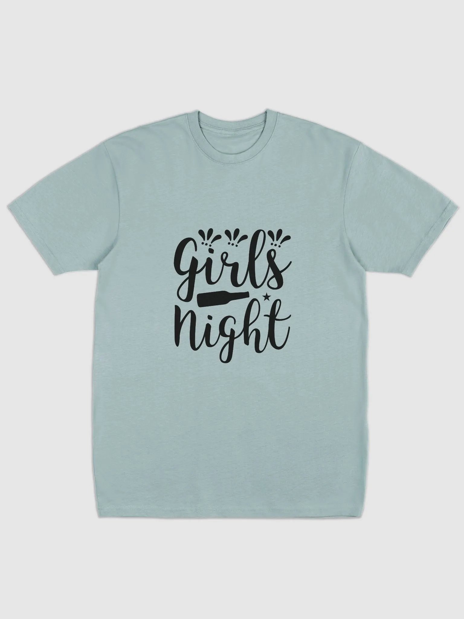 Girls Night Out: Fun and Fabulous Midnight Black Premium Heavyweight Tee for Bachelorette Parties and Ladies' Nights! product image (5)