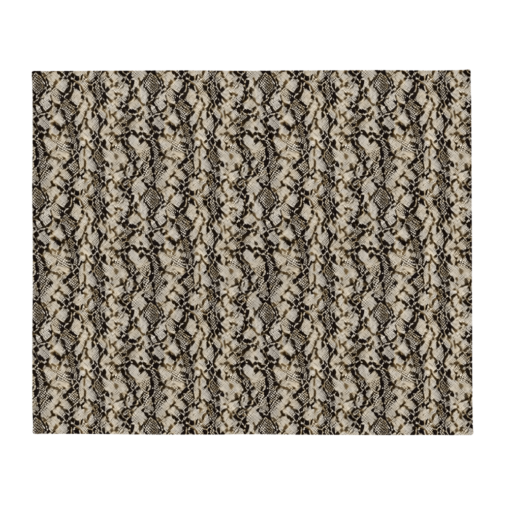 Beige Snake Pattern Blanket product image (2)