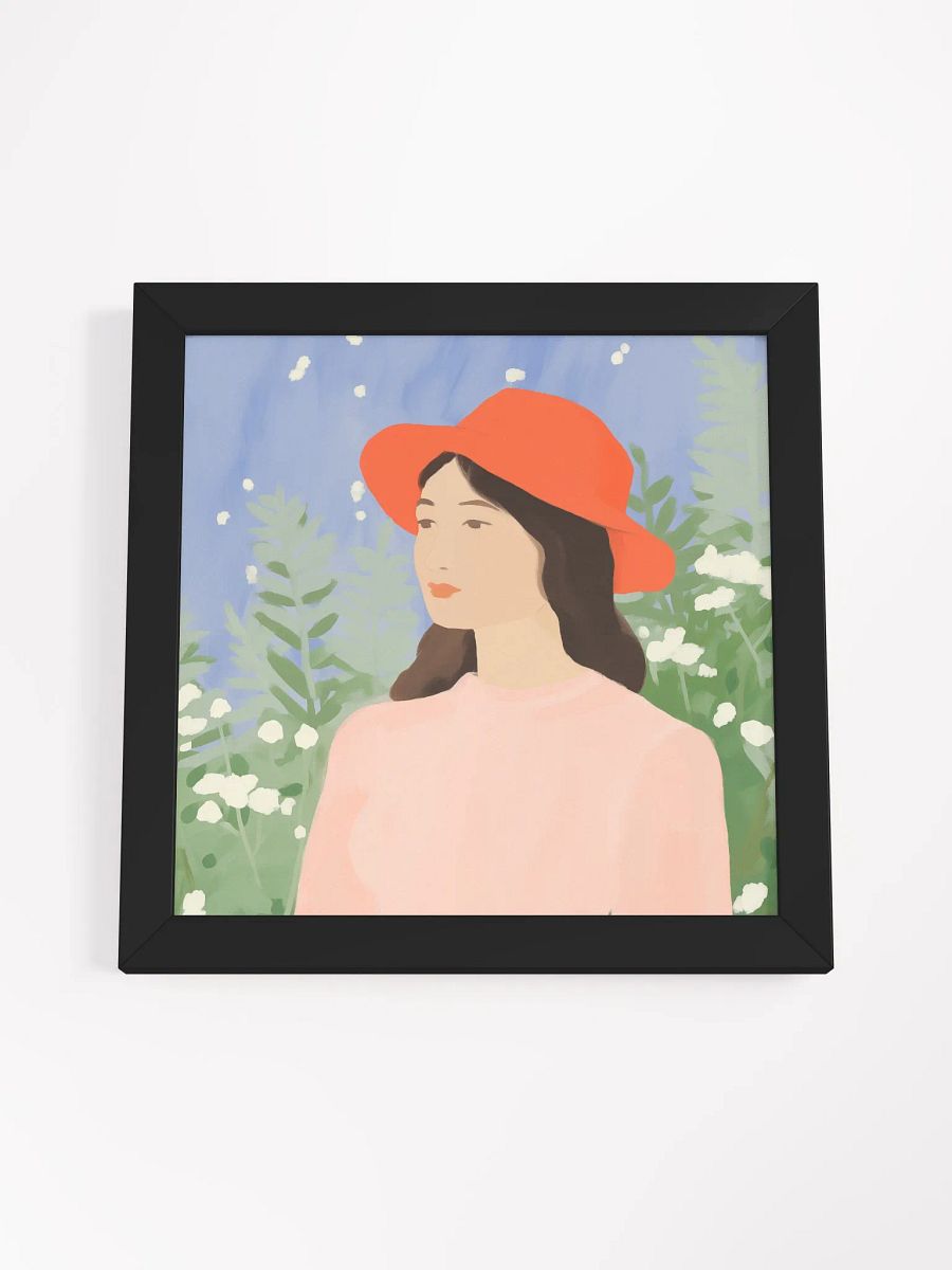 Serene Spring Portrait - Framed Matte Poster product image (45)