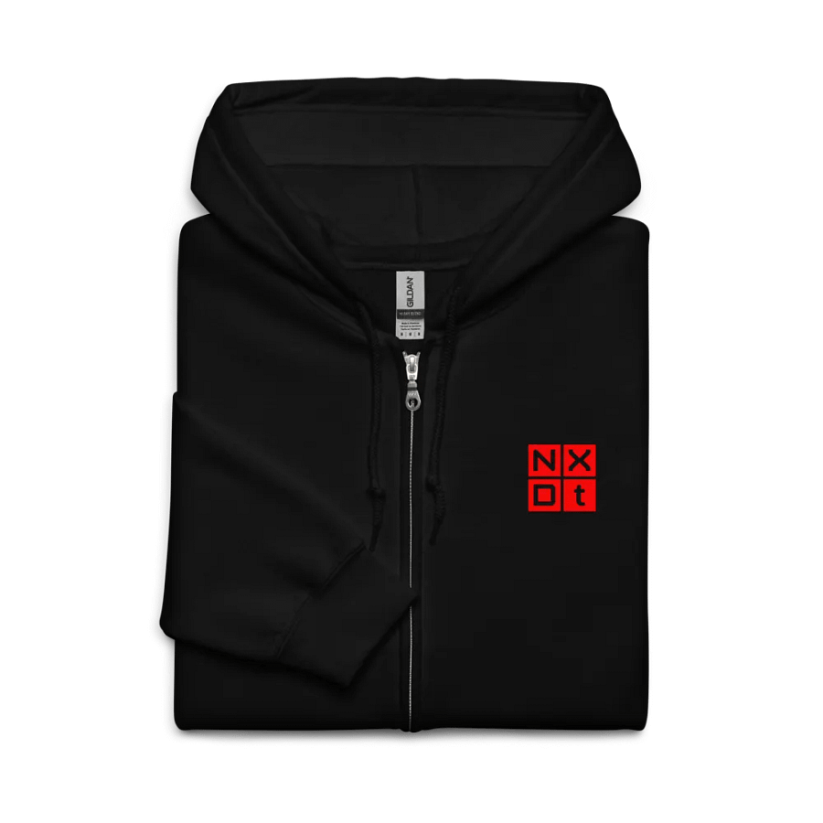 NXDt - Unisex Heavy Blend Zip Hoodie - rdblkds1 product image (7)