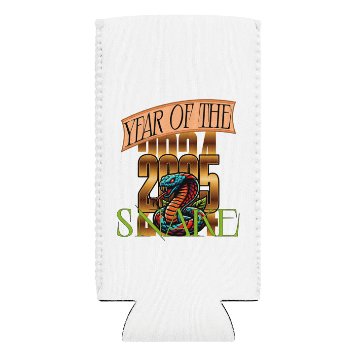 Year Of The Snake 2025 Vibrant Coozie product image (2)