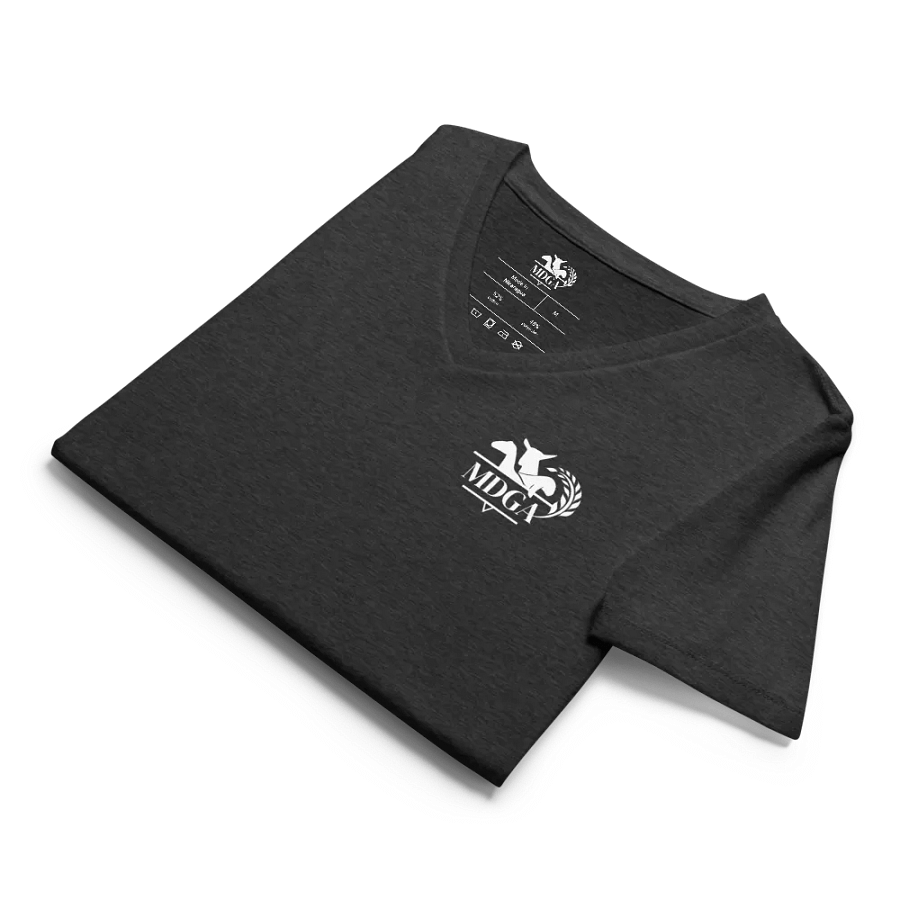 Mini Breeds Back Print V-Neck Shirt product image (11)
