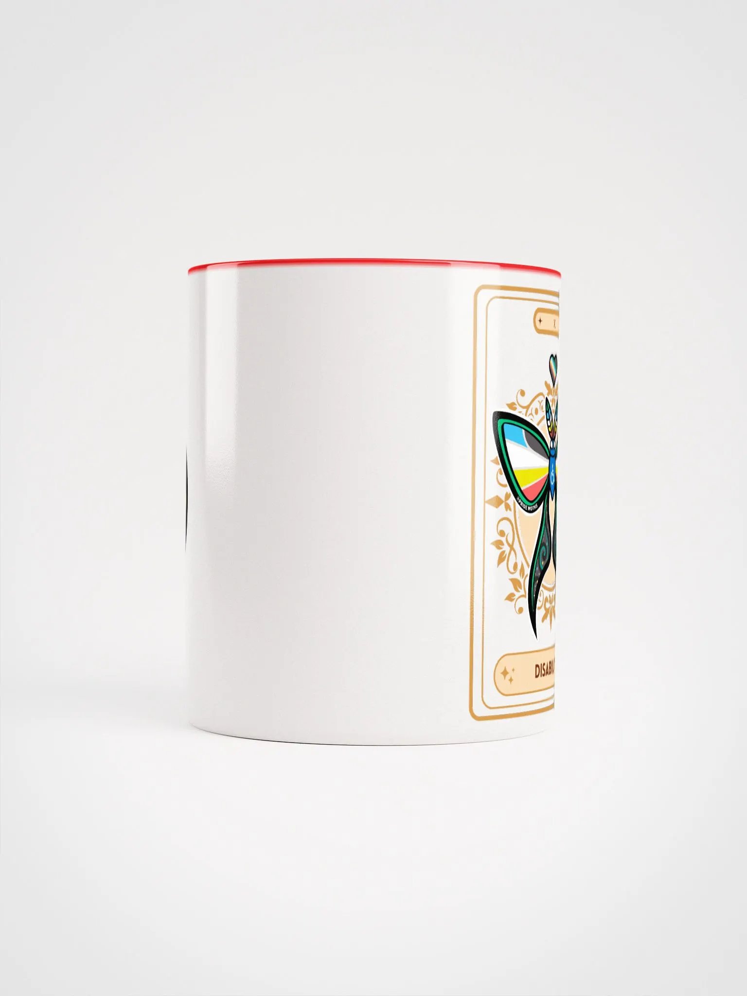 Disability Pride | Tarot Moth | Moth Mug | Disability Justice product image (5)