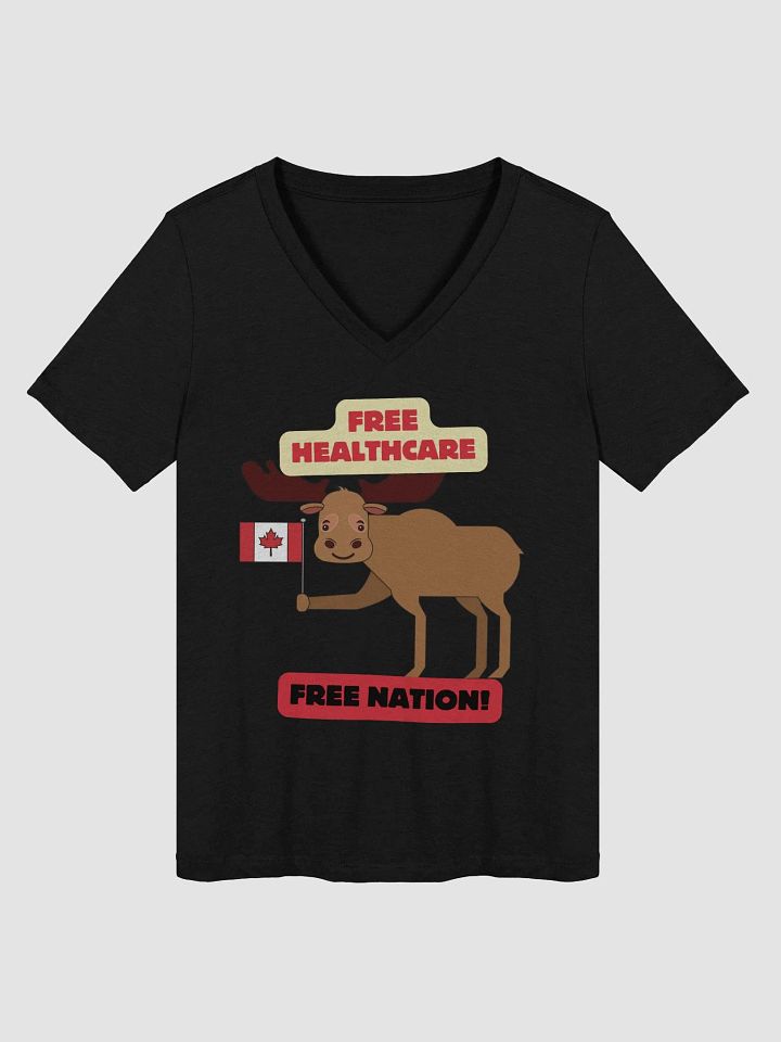 Canadian Moose Freedom V-Neck Tee product image (14)