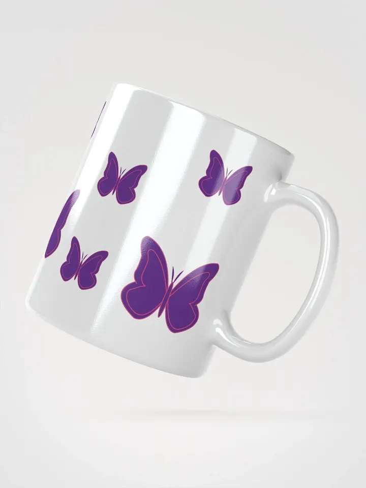 Purple Butterfly Symphony Mug product image (4)