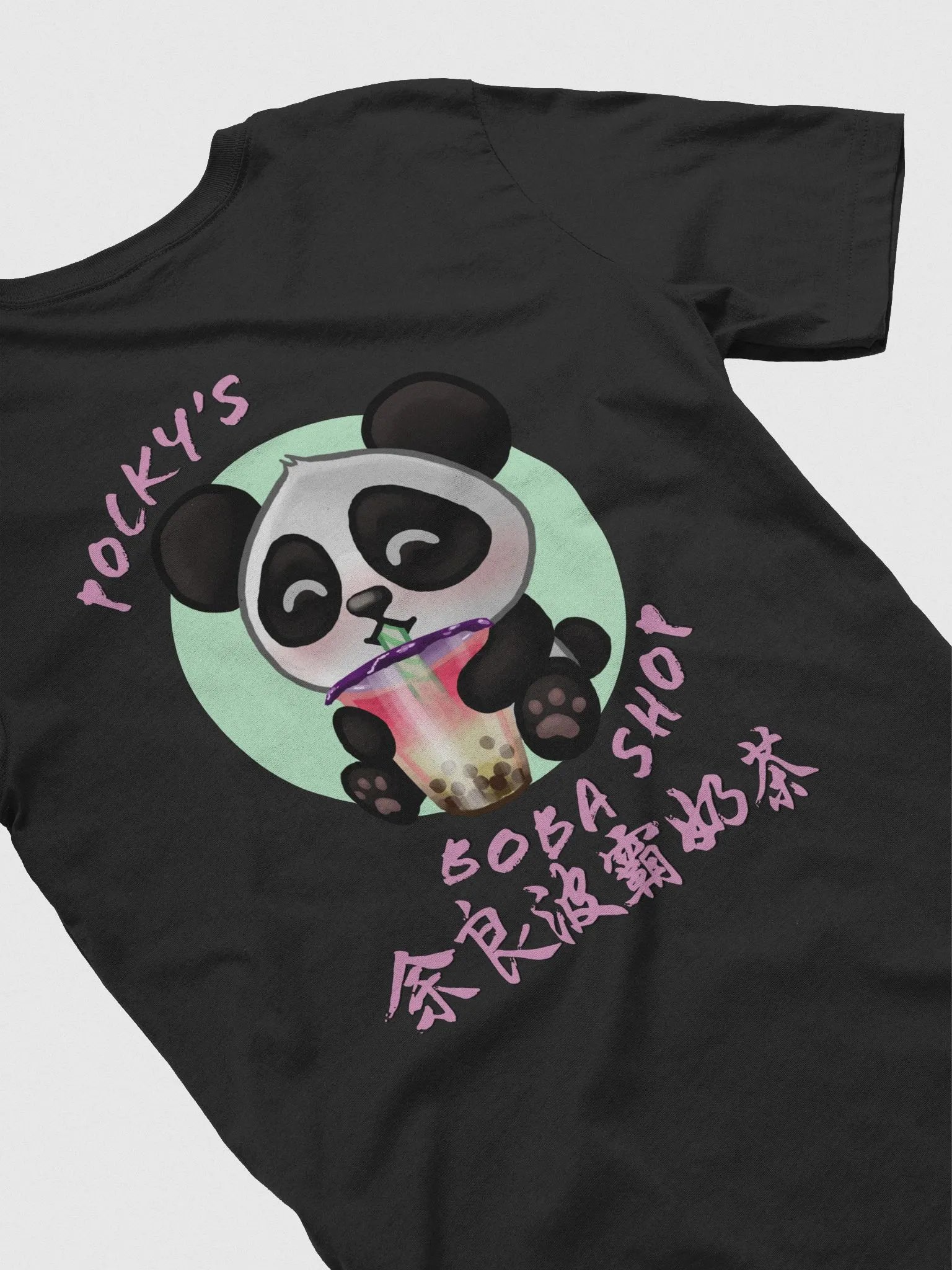 Pocky's Boba Shop T-shirt product image (3)