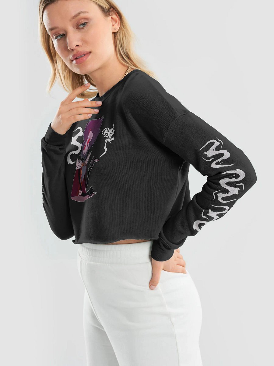 Royal Hot Mess Crop Sweatshirt! product image (1)