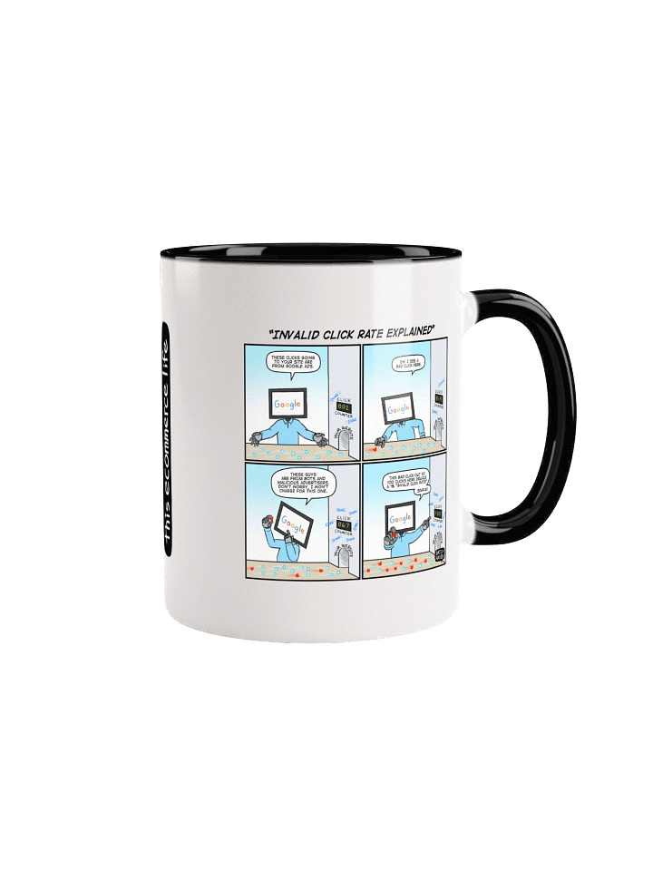 "Invalid click rate explained" mug product image (2)