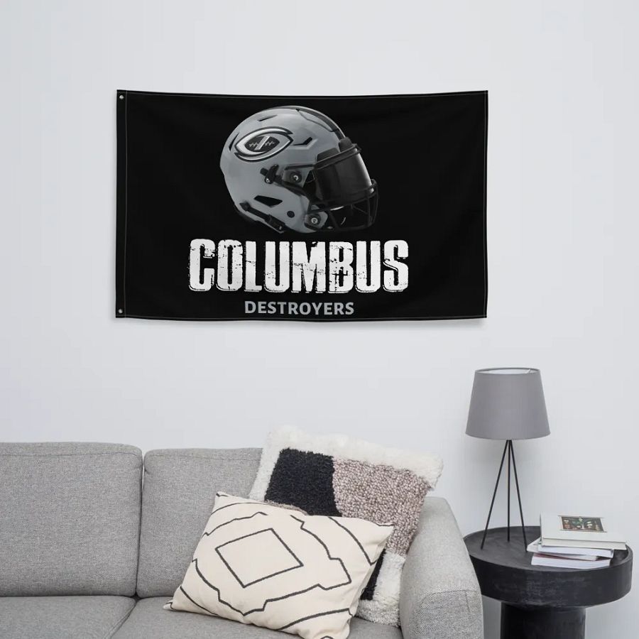 Columbus Destroyers Team Flag product image (8)