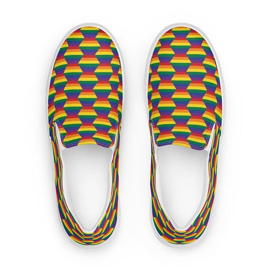 Mens Slip On Canvas - Rainbow product image (1)