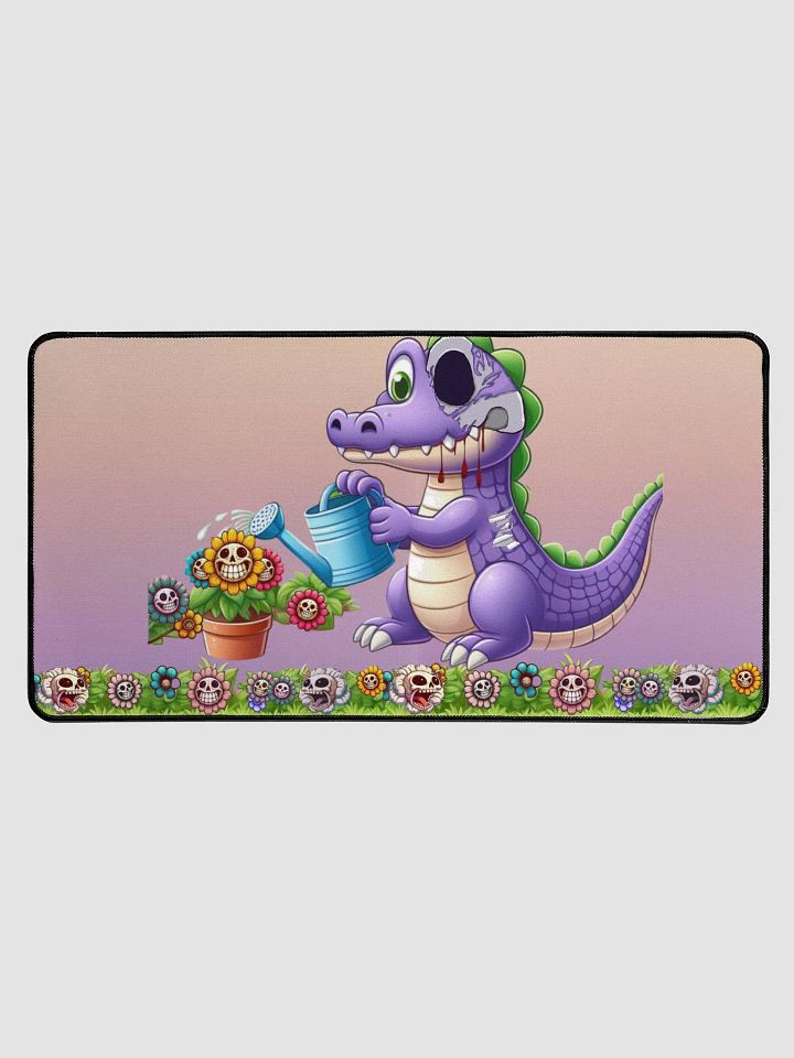 Flower Gator Desk Mat product image (1)