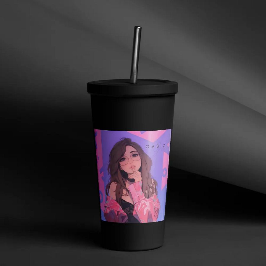 Gabi Gang Tumbler with a Straw product image (8)