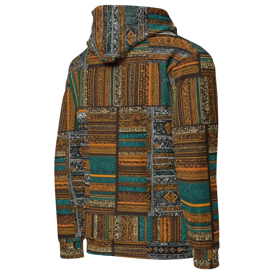 Tribal Ambassador Pattern | Recycled Unisex Hoodie product image (3)