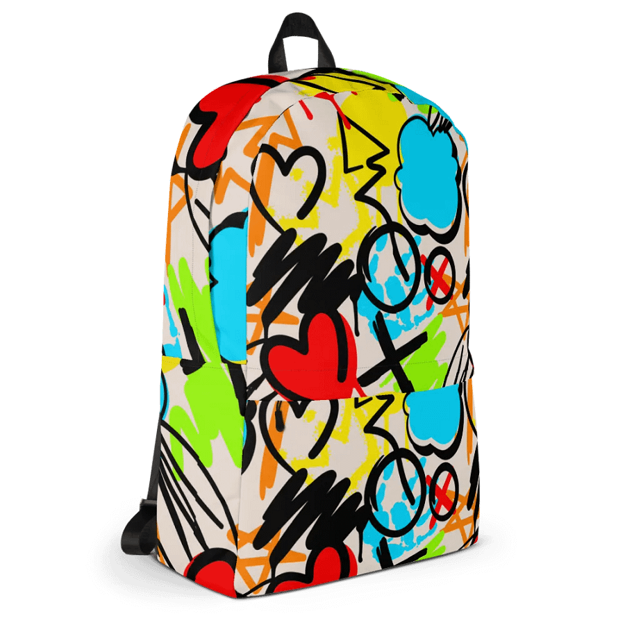Vibrant Dreams All-Over Backpack product image (3)
