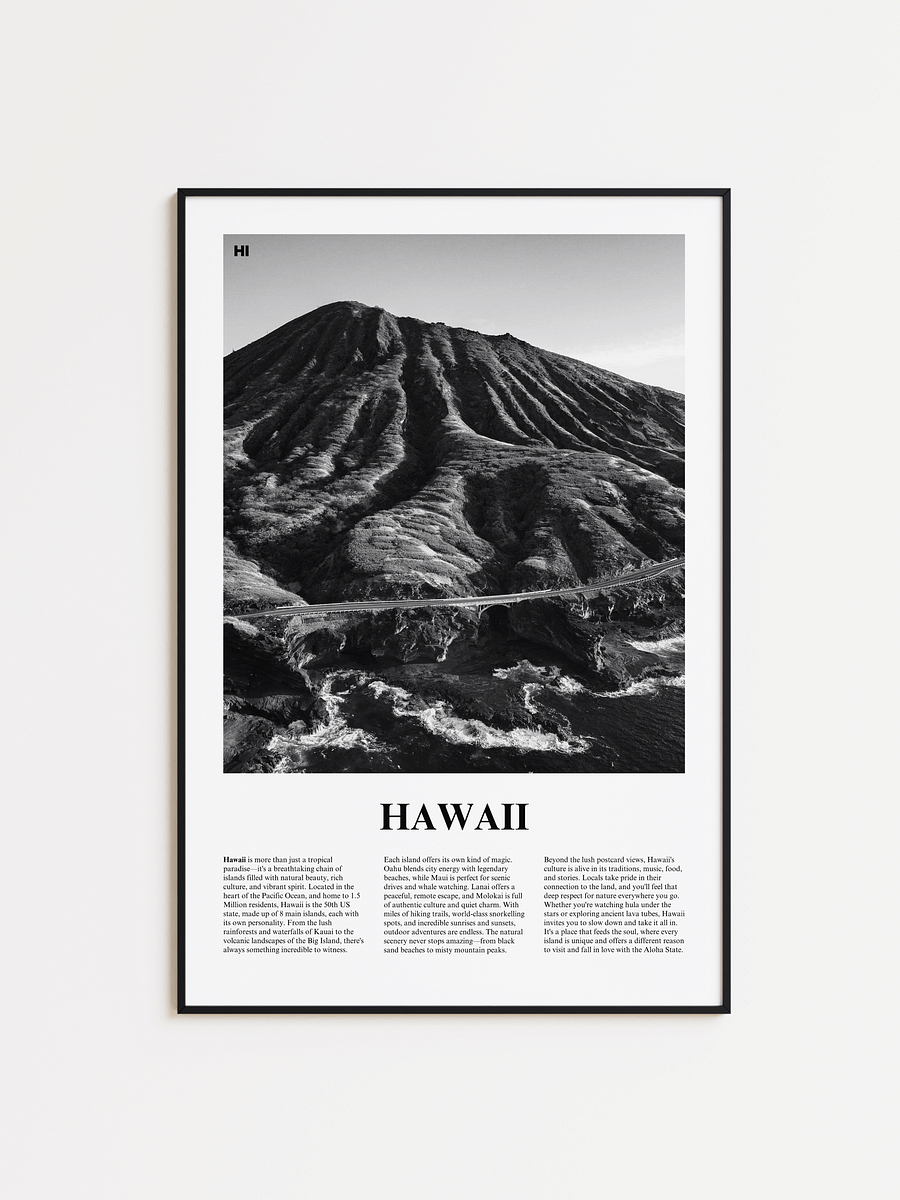 Hawaii 02 Newspaper Poster product image (6)