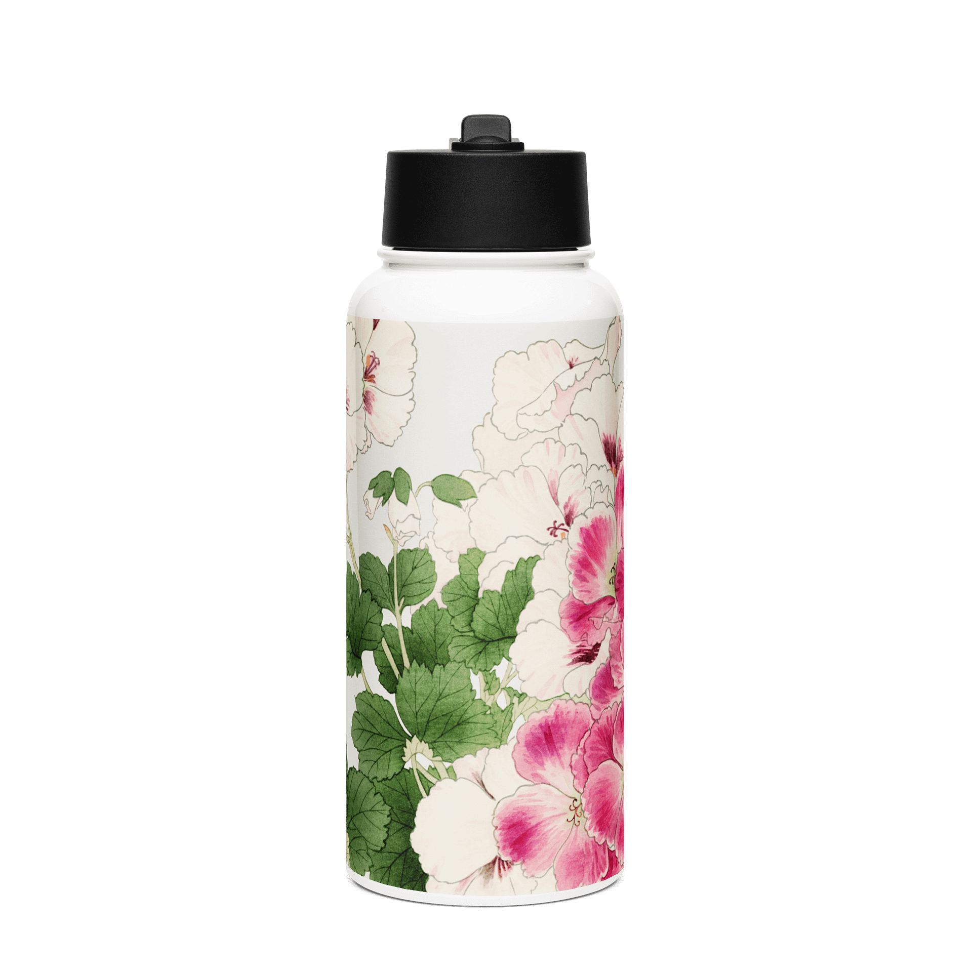 Geranium. Stainless Steel Water Bottle product image (1)