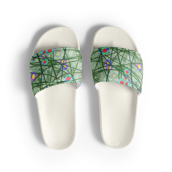 Floral Vines Men's Slides product image (1)