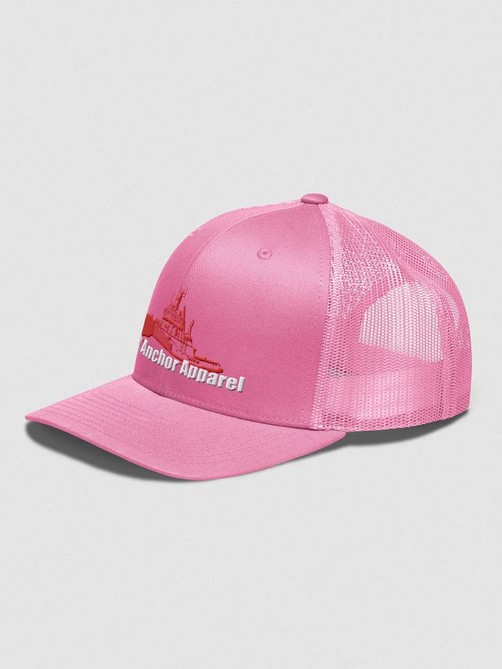 Red Marco tug Retro Trucker Hat product image (2)