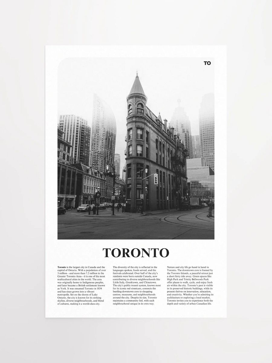 Toronto 06 Newspaper Poster product image (11)