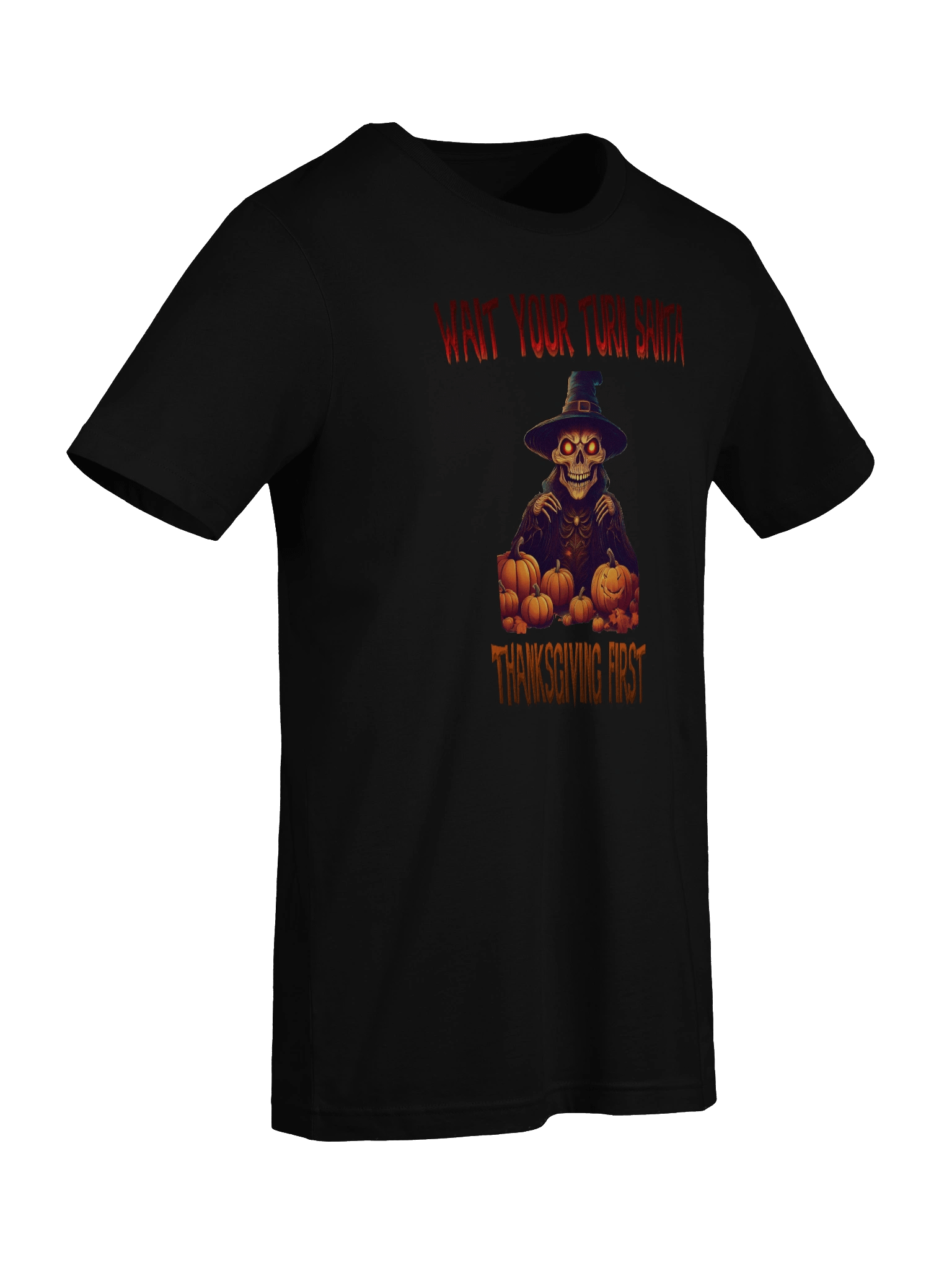 Witchy Skeleton Thanksgiving T-Shirt product image (77)