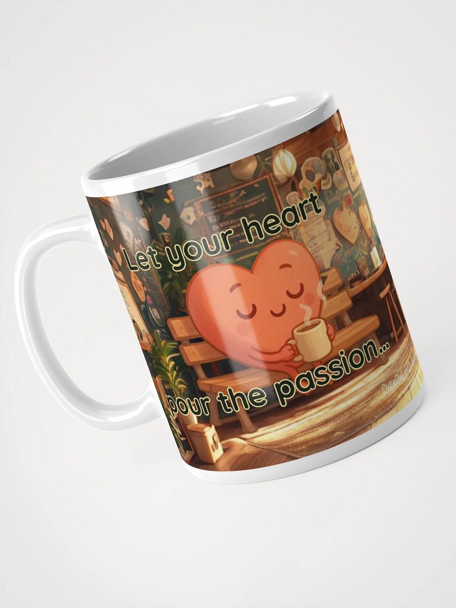 Follow Your Heart - Kawaii Inspirational Coffee Mug product image (3)