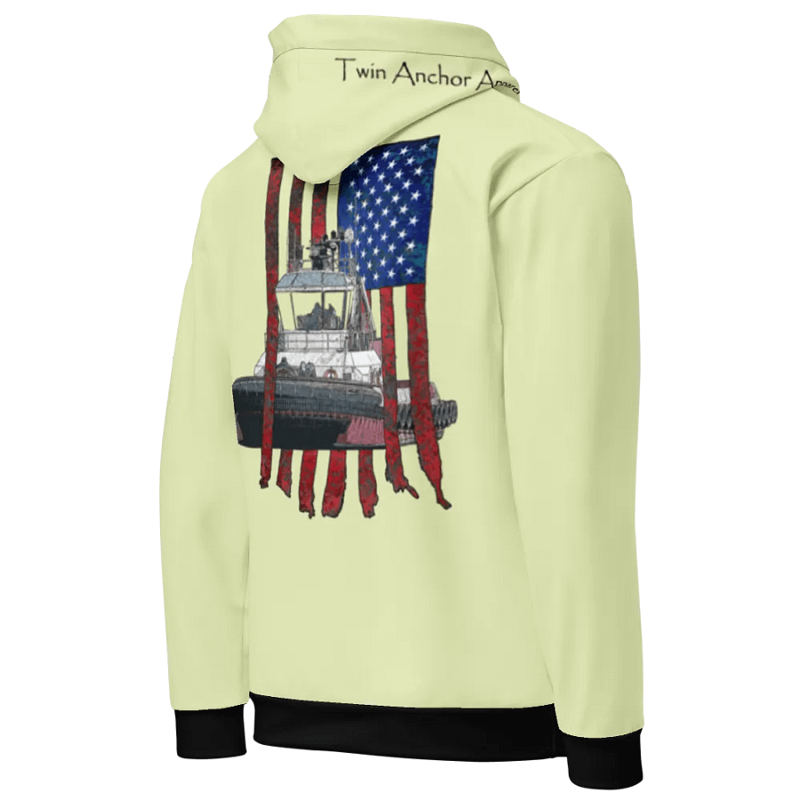 snow flurry Athena Tug & CE Flage Hoodie product image (10)