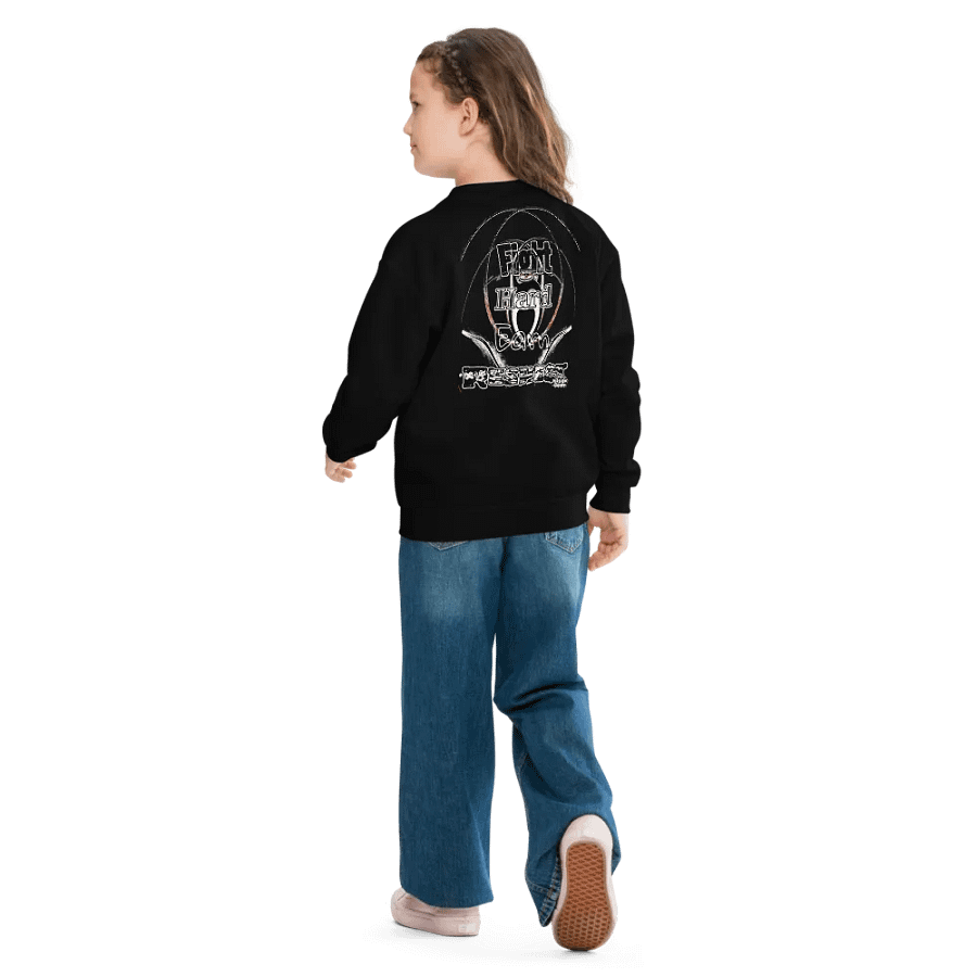 Fight Hard Earn Respect - Youth Crew Neck Sweatshirt product image (6)