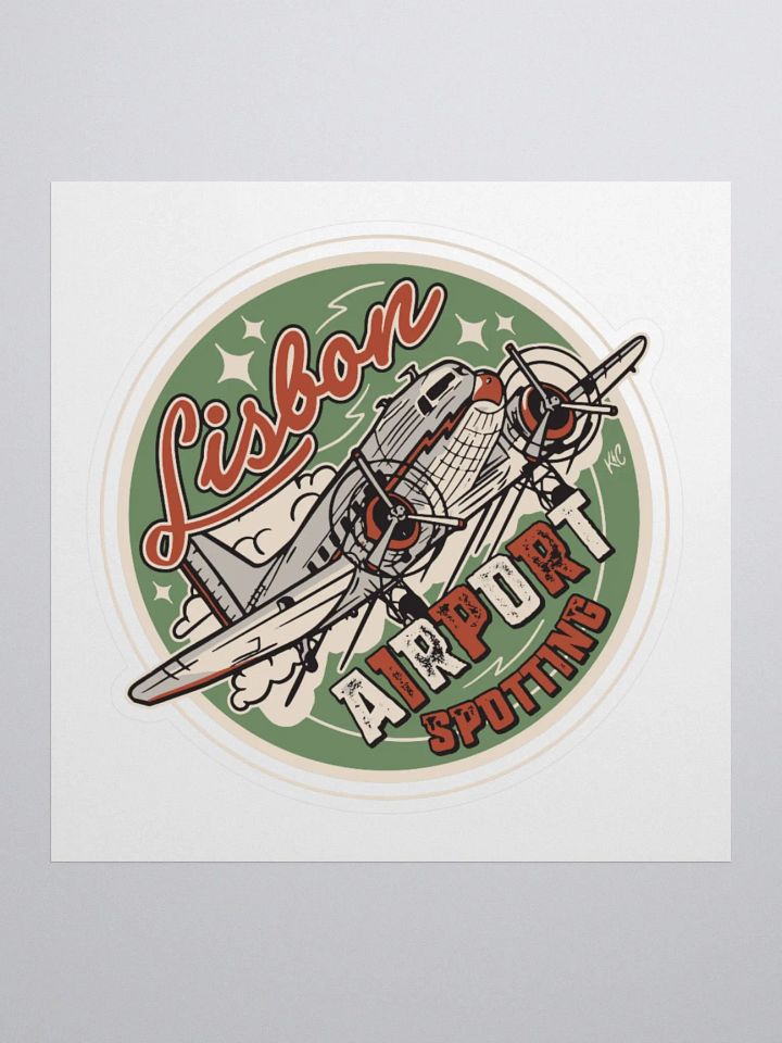 Retro Logo Sticker product image (1)