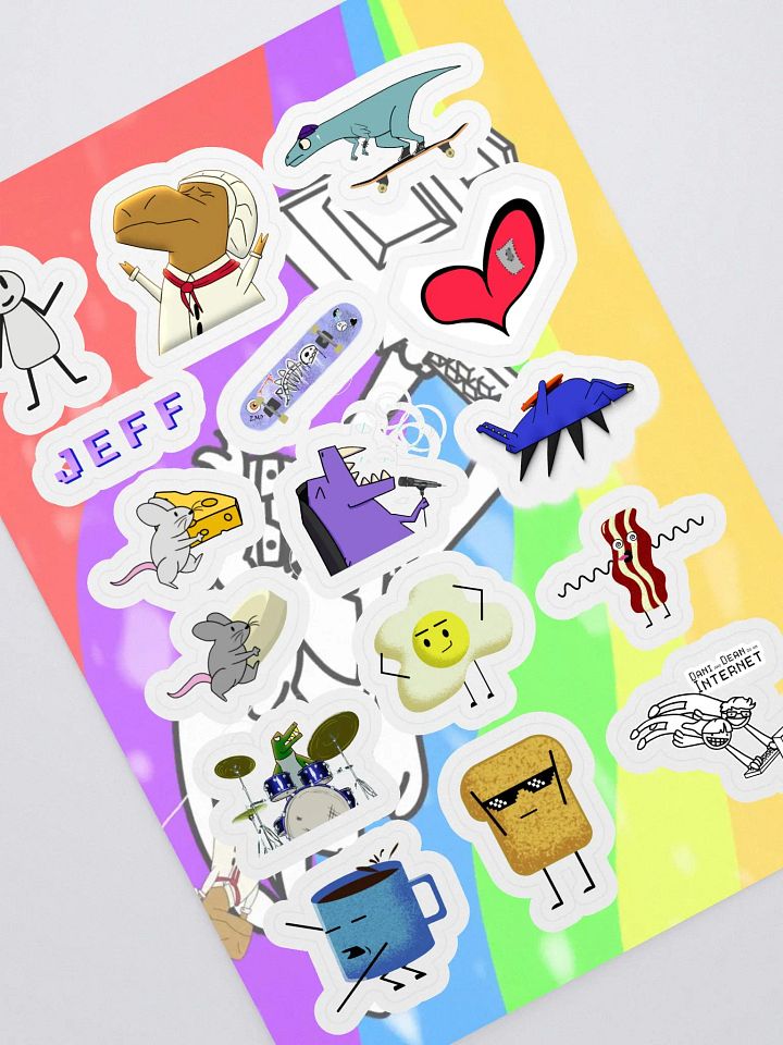 Dani & Dean Do An Internet Sticker Sheet product image (1)