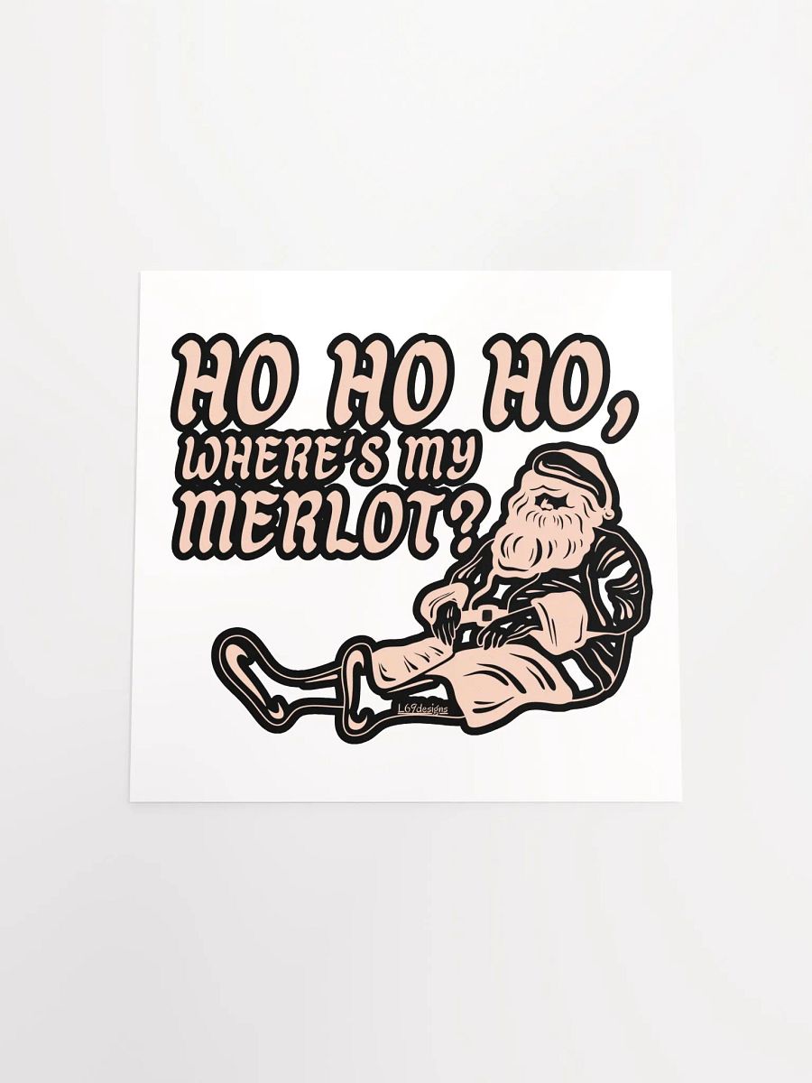 HO HO HO, WHERE'S MY MERLOT? product image (16)