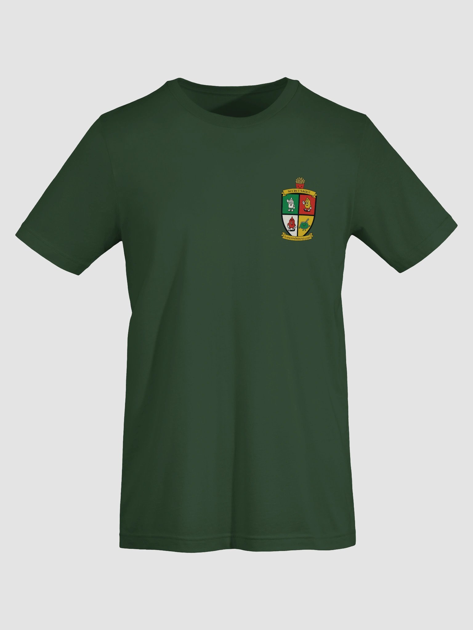 Wasabi Warrior Chibi Tee | Front Crest + Full Back Print product image (6)