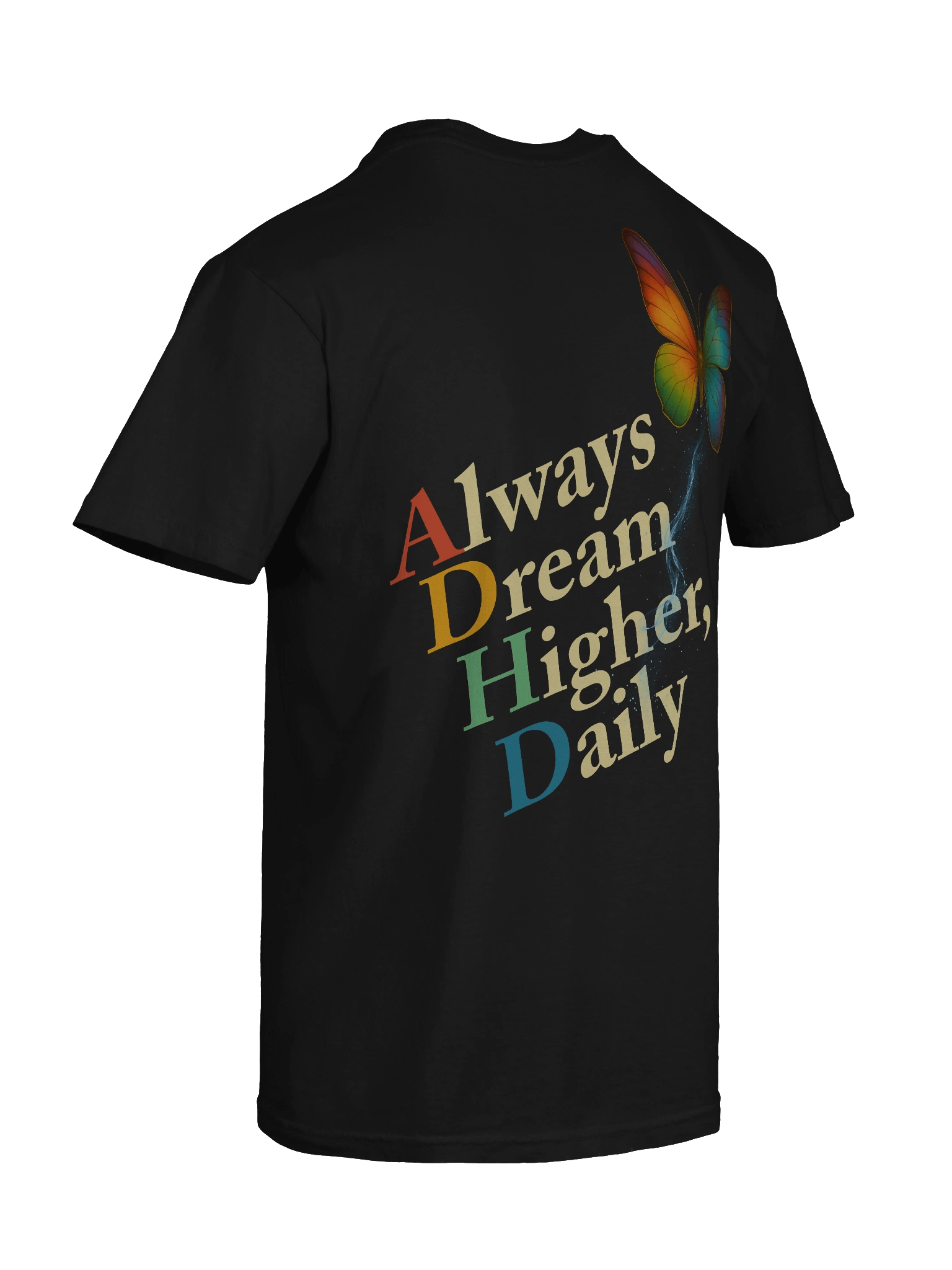 Always Dream Higher, Daily Butterfly Cotton Tee product image (83)