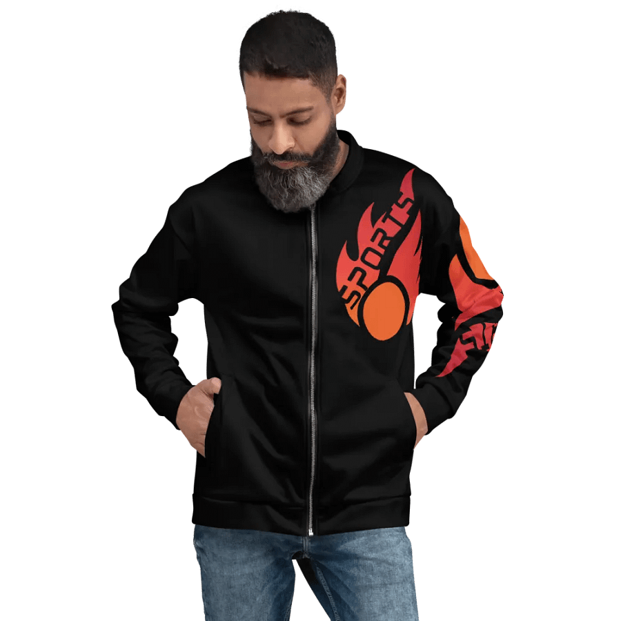 All-Over Print Bomber Jacket - Sports (6) product image (10)
