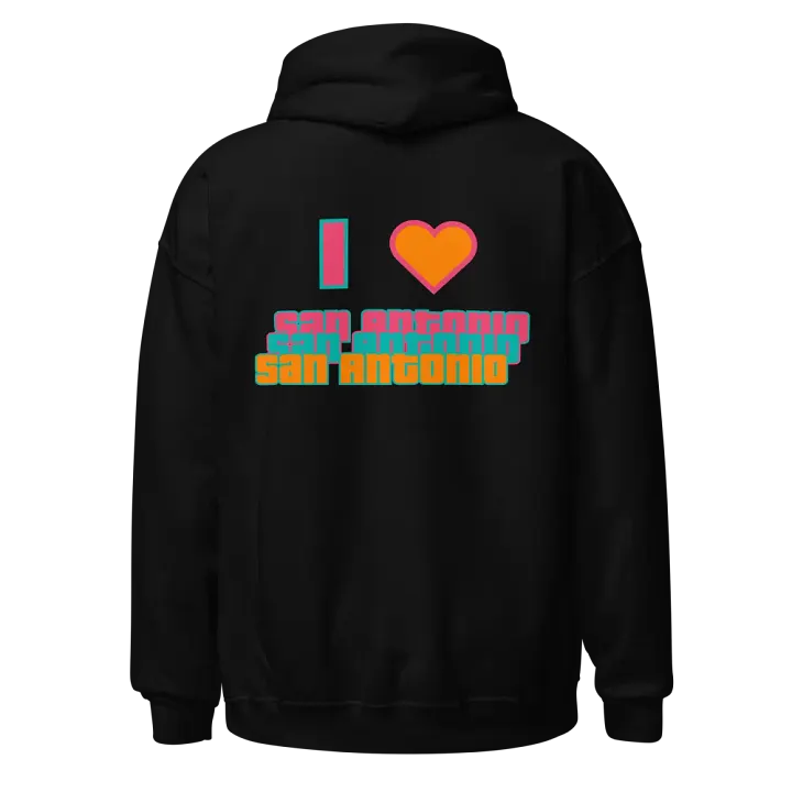 "I Love San Antonio "Hoodie product image (1)