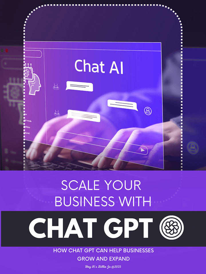 [BJ Designs] Scale Your Business with Chat GPT product image (2)