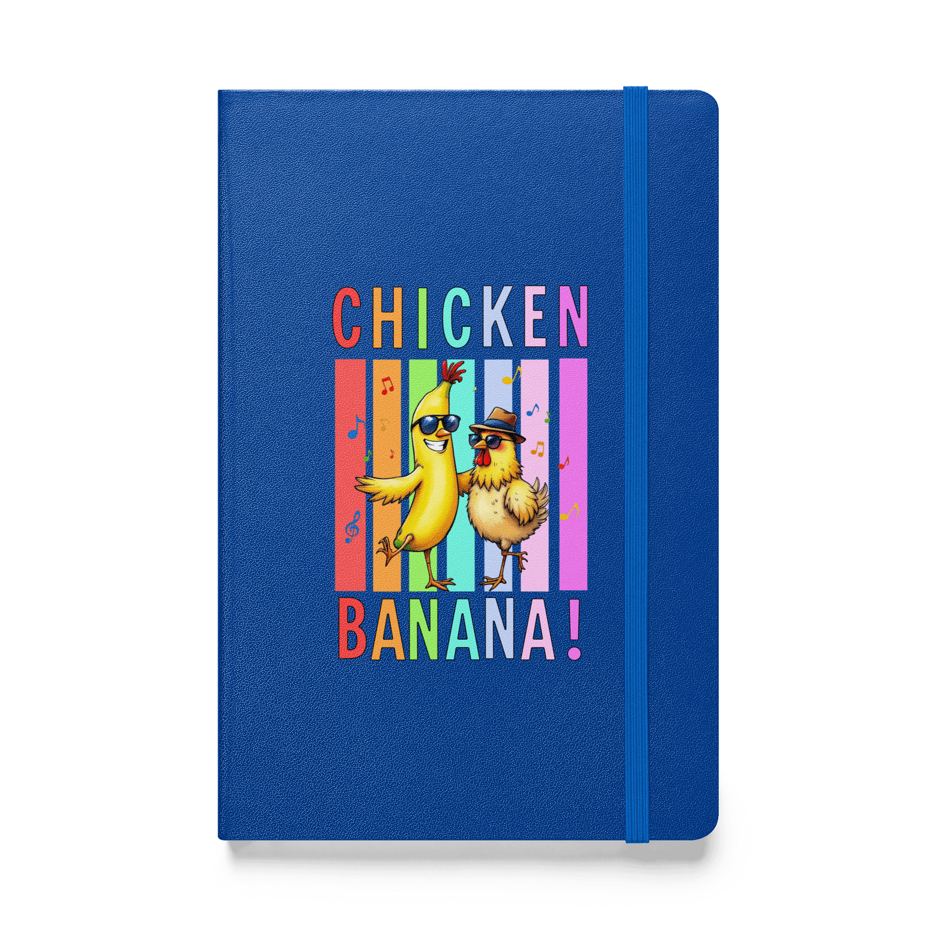 Chicken Banana Funky Hardcover Notebook product image (1)