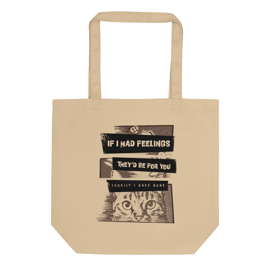 Vintage Cat Gaze - Organic Tote Bag product image (3)