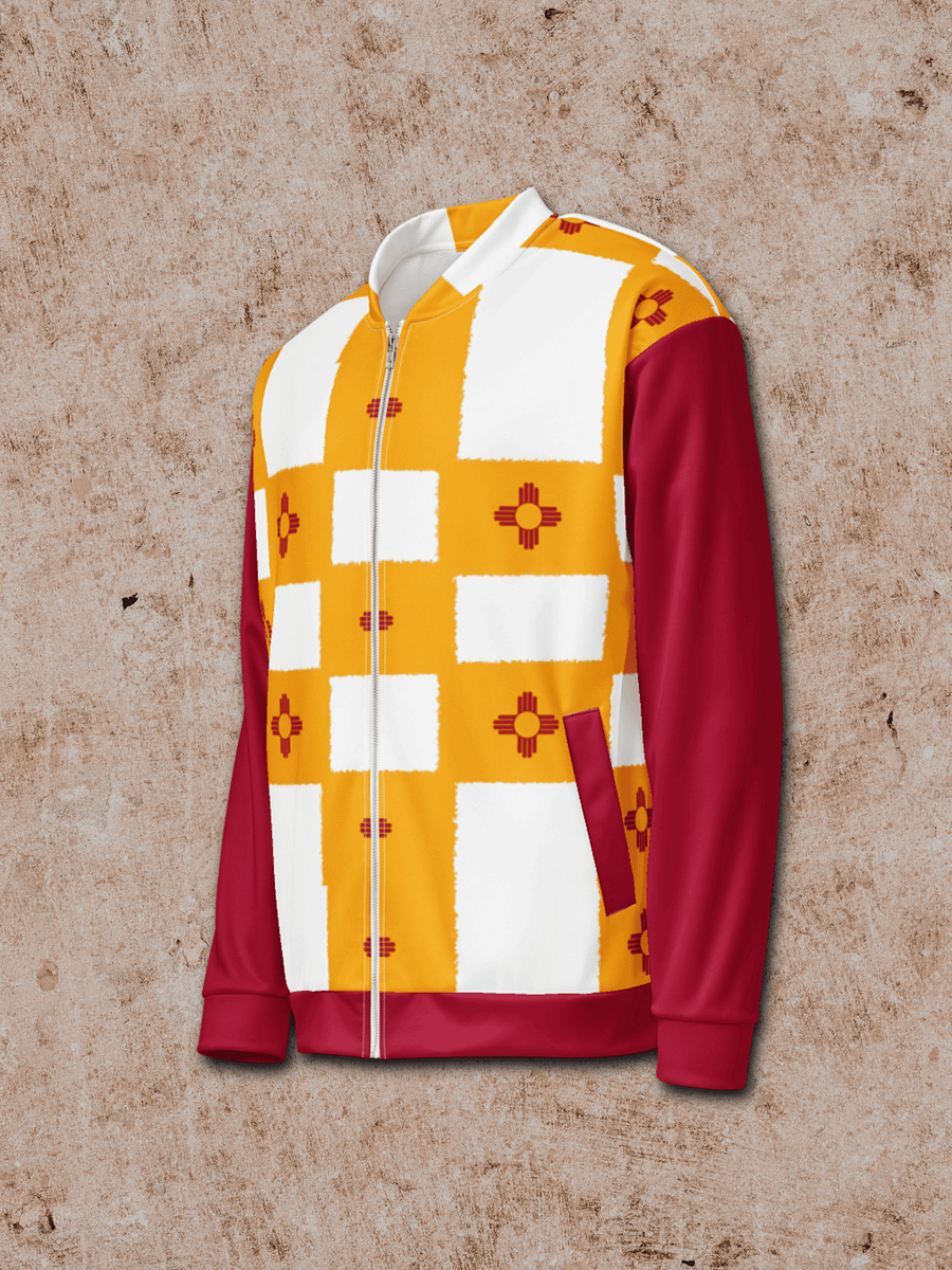 New Mexico flag Zia All-Over Bomber Jacket product image (3)